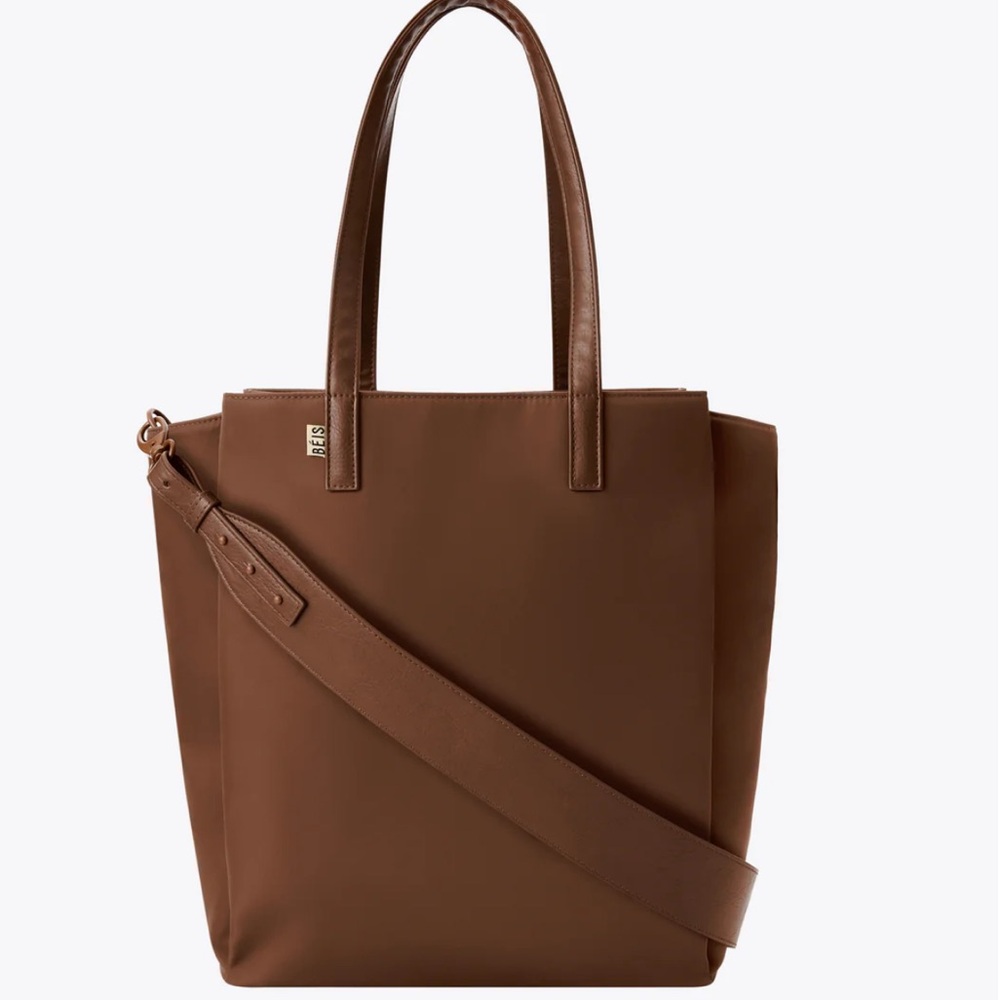 BEIS The Commuter Tote in Maple - Picture 2 of 12